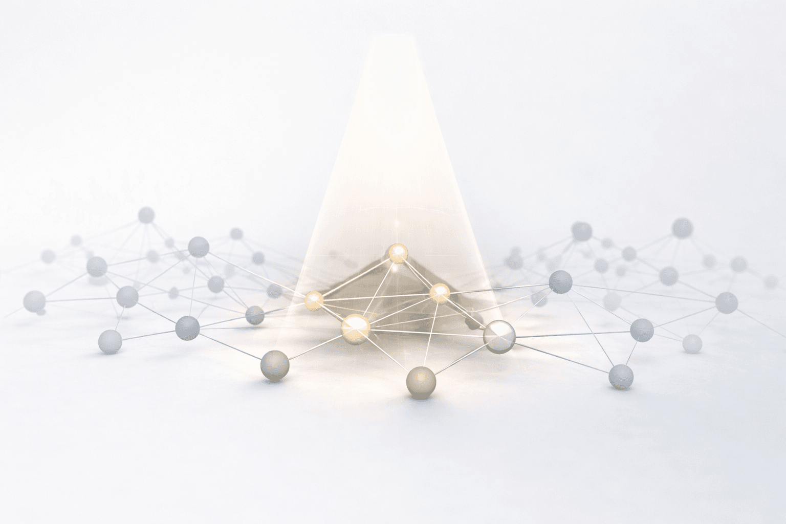 Abstract illustration for AI-assisted focus.